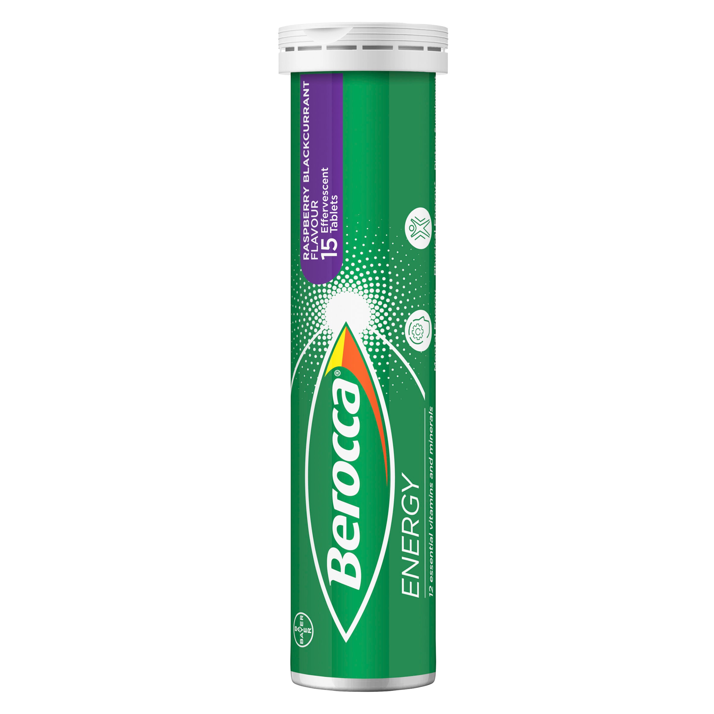 Berocca Raspberry Blackcurrant Effervescent Tablets