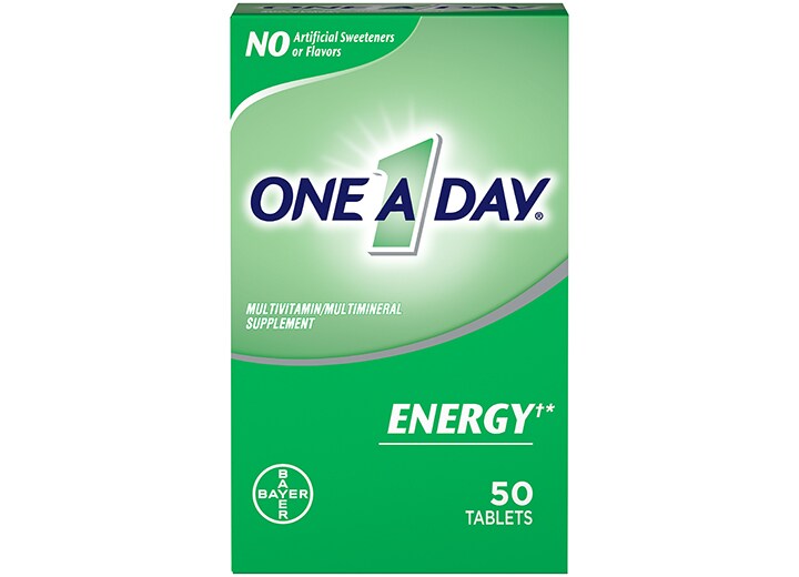 green box of one a day® multivitamin box