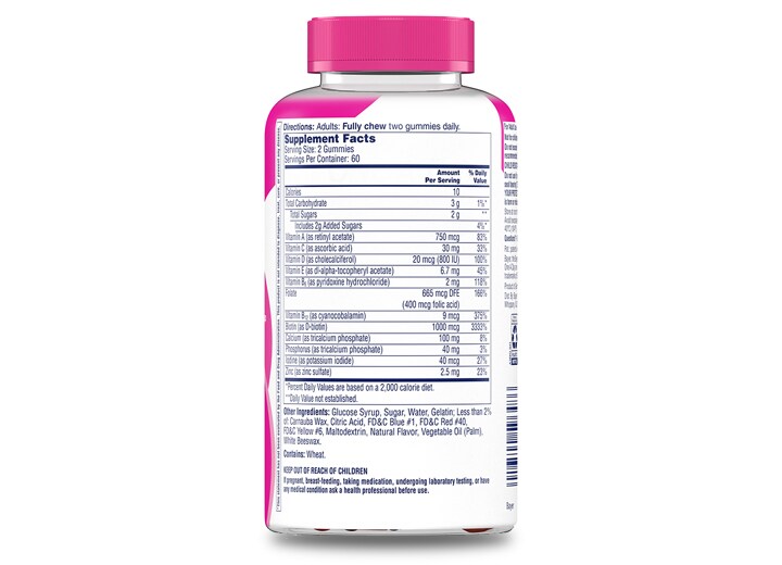 bottle of One A Day® MULTI+ Hair, Skin & Nails